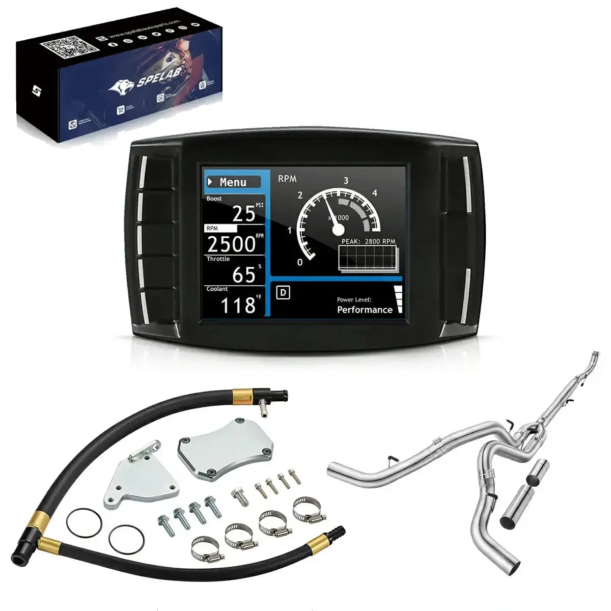 Diesel Tuner EGR/DPF/DEF Delete 2011-2016 LML 6.6L Duramax All-in-One Kit | SPELAB
