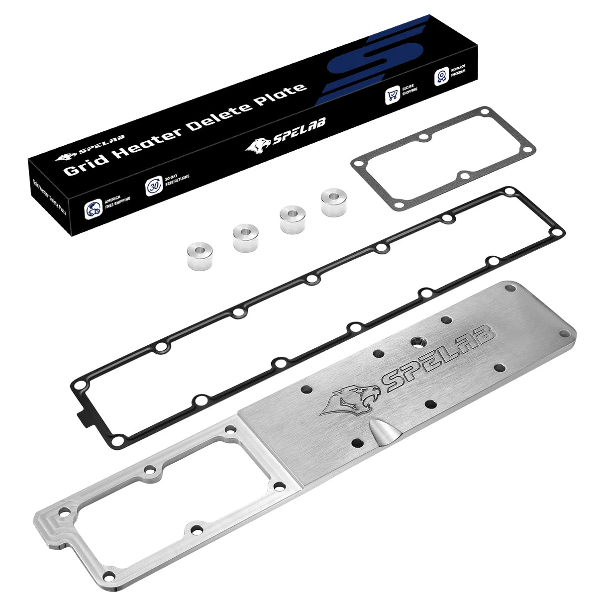 Grid Heater Delete/Upgrade Plate For 2007-2024 RAM 2500/3500 6.7L Diesel | SPELAB