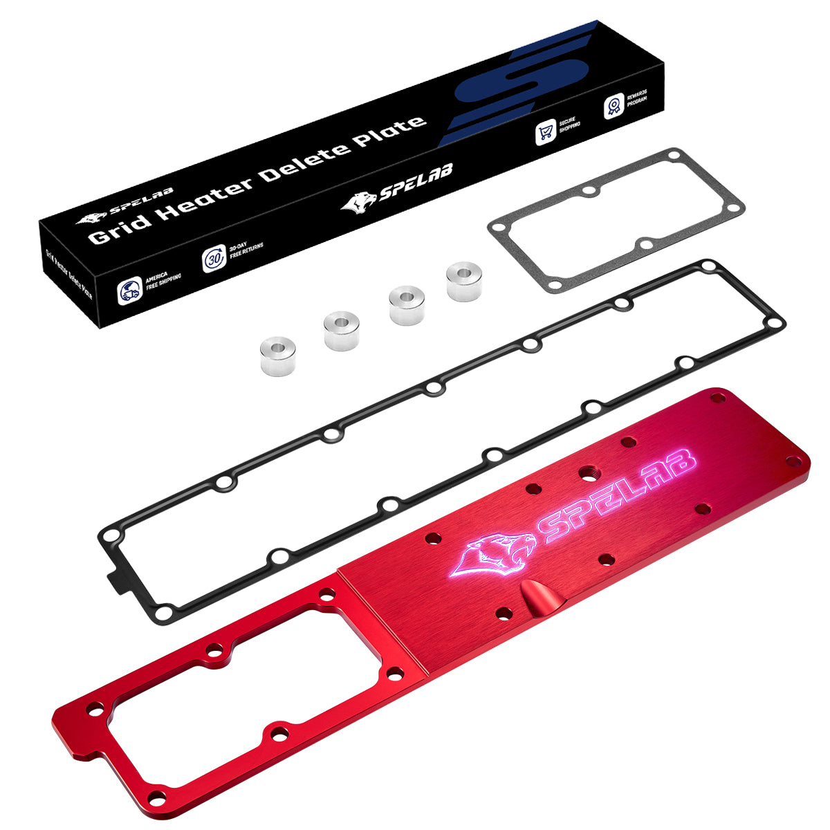 Gird Heater Delete/Upgrad Plate For 2007-2024 RAM 2500/3500 6.7L Cummins-3