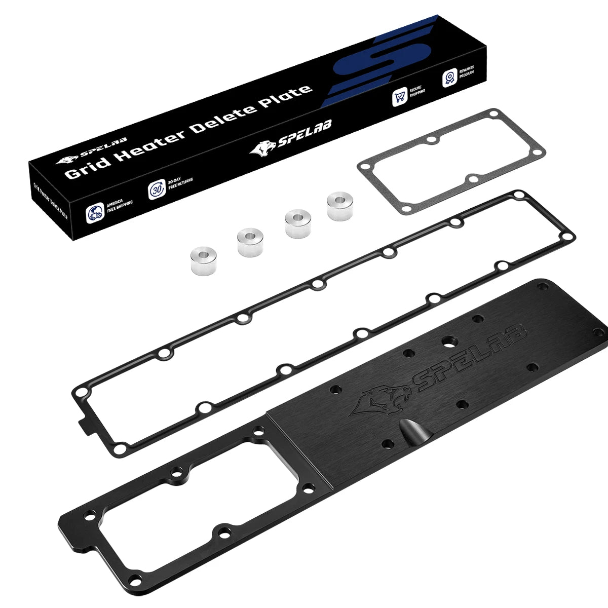 Grid Heater Delete/Upgrade Plate For 2007-2024 RAM 2500/3500 6.7L Diesel | SPELAB