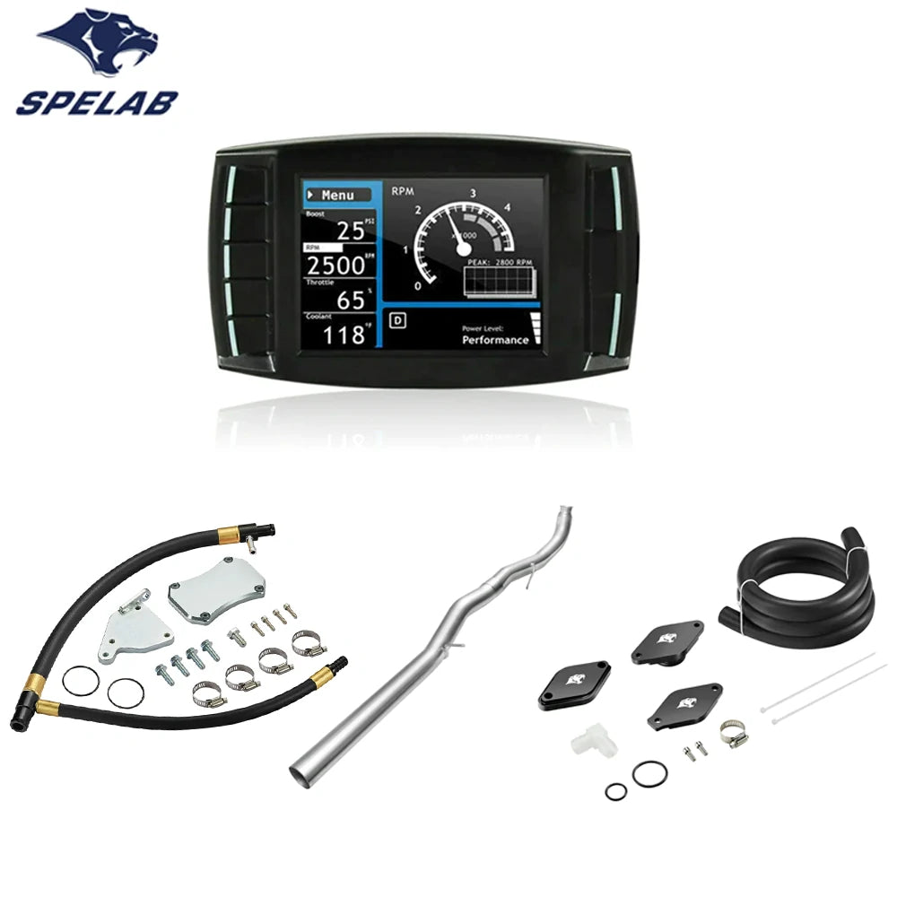 Silver EGR Cooler Delete & 4