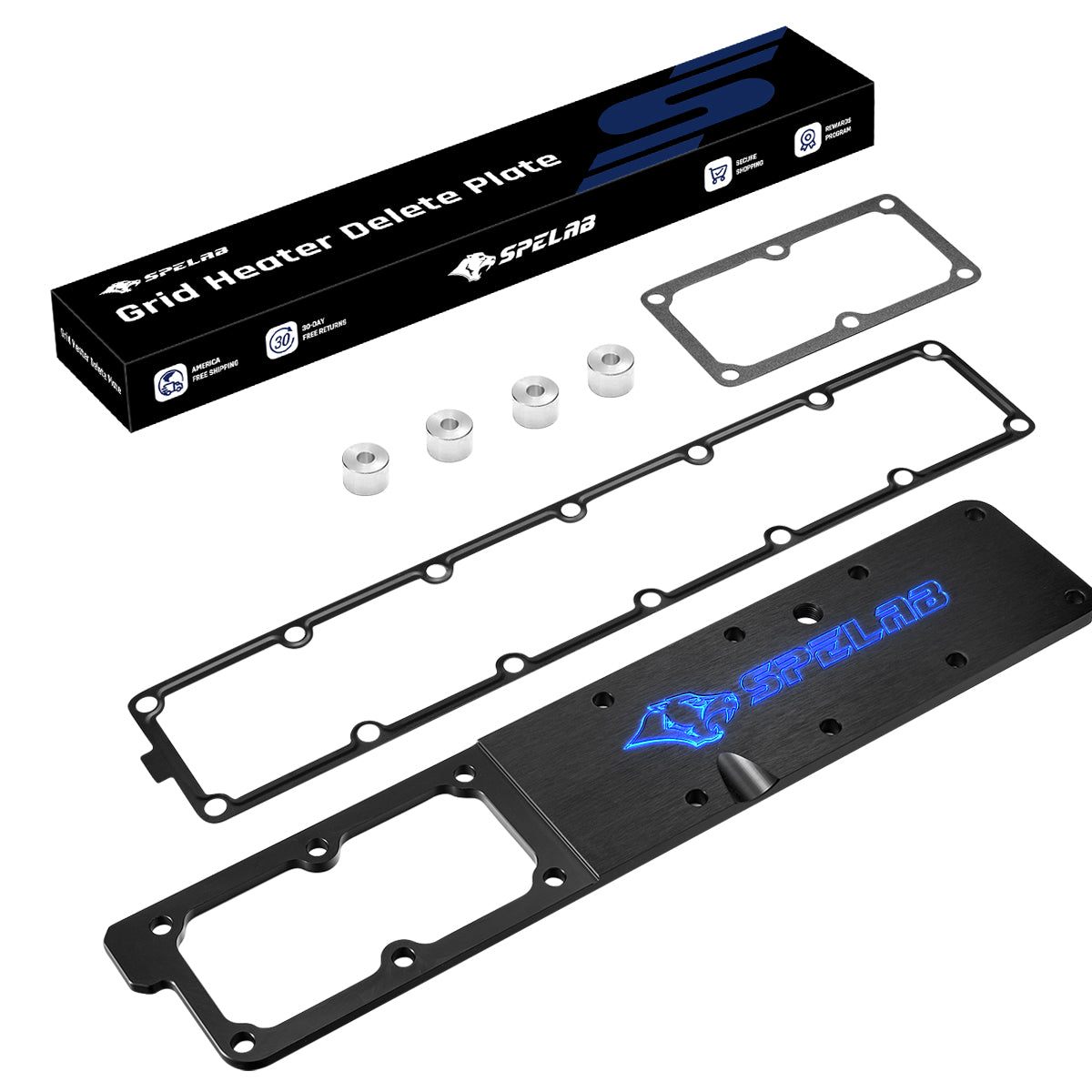 Gird Heater Delete/Upgrad Plate For 2007-2024 RAM 2500/3500 6.7L Cummins-1