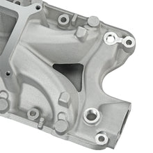Load image into Gallery viewer, Ford  Small Block Hurricane Single Plane High Rise Satin Intake Manifold (Aluminum)--4031S| SPELAB