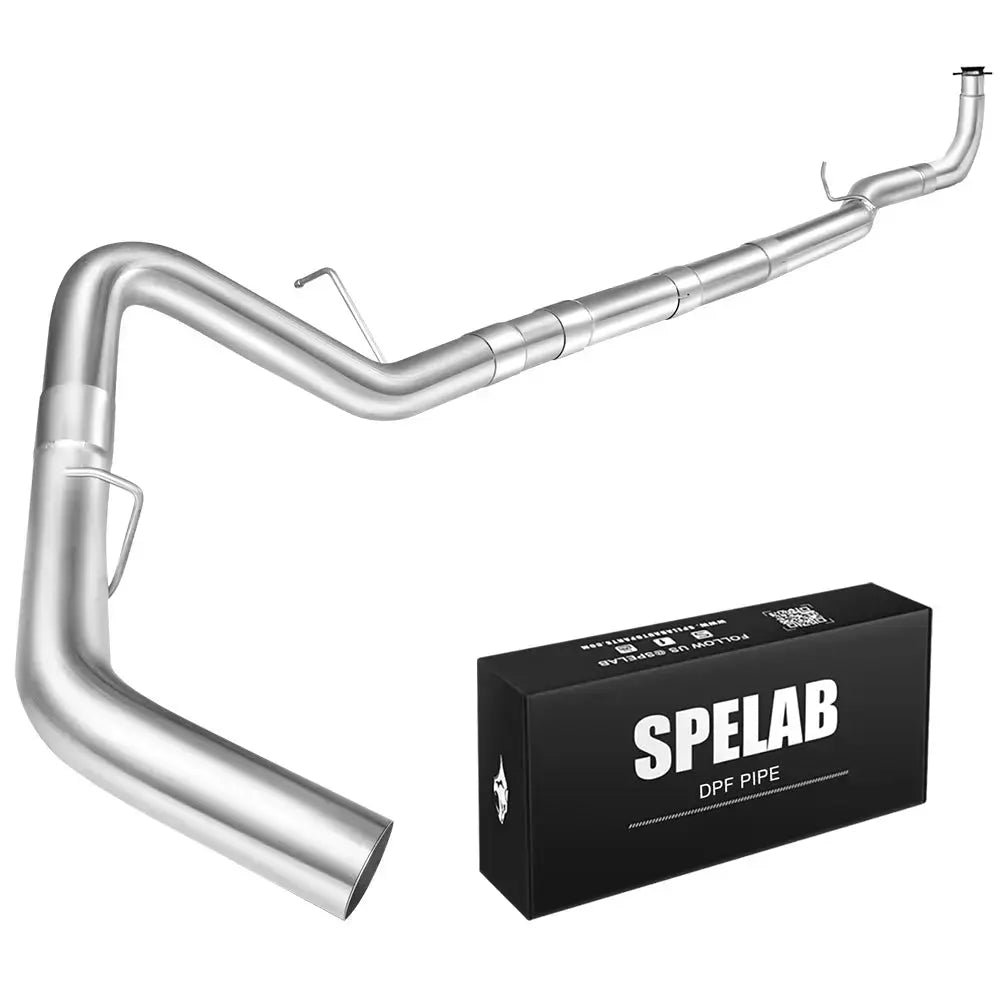 4"/5" Downpipe-Back 2017-2022 L5P 6.6 Duramax DPF Delete Race Pipe | SPELAB