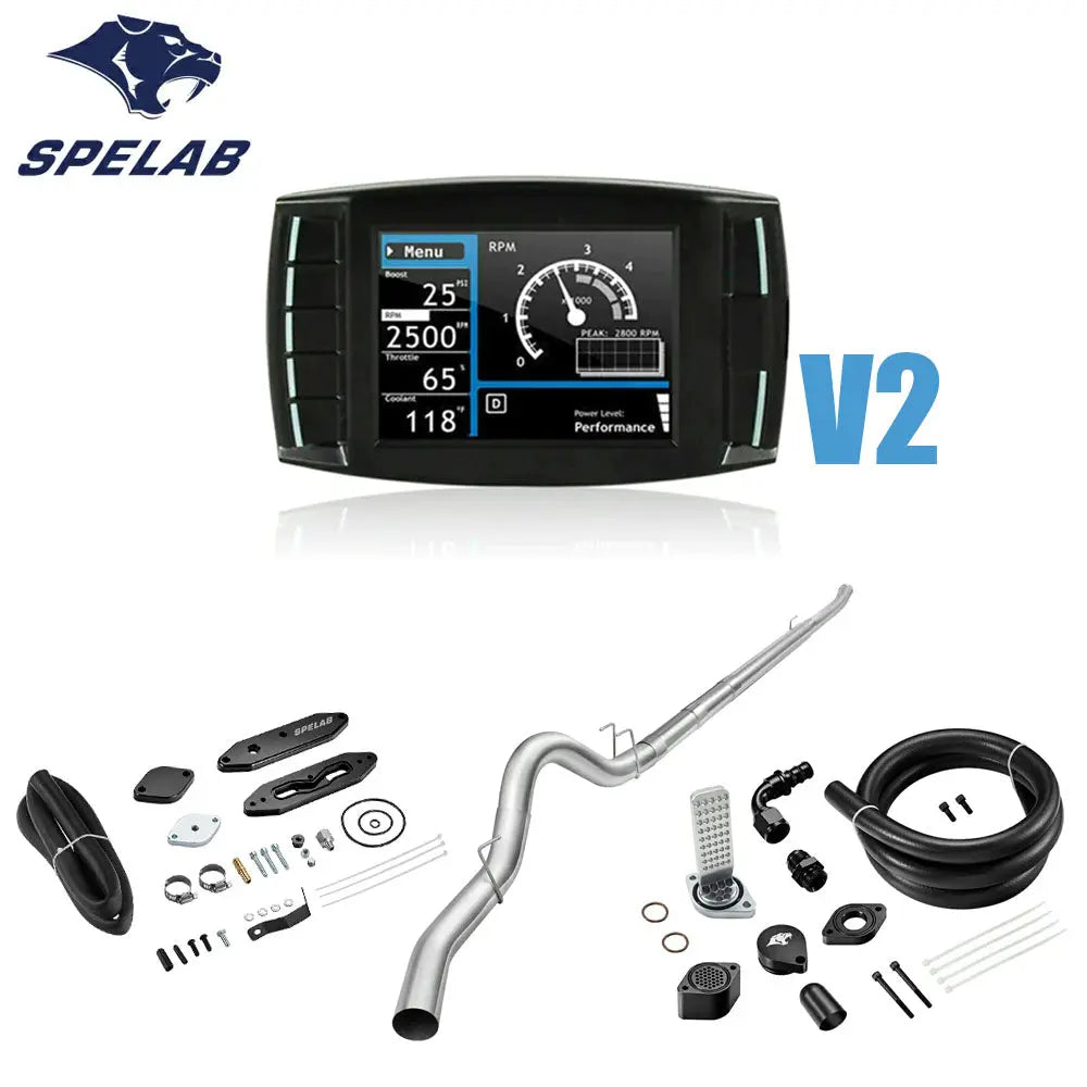 DPF/DEF/EGR/CCV Delete 2011-2019 6.7L Powerstroke All-in-One Kit |SPELAB