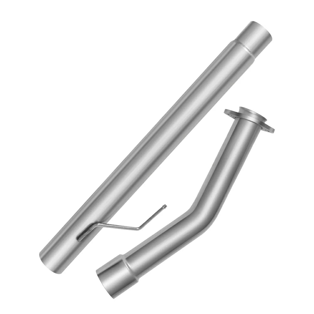 4'' Turbo-Back 2018-2020 3.0 Powerstroke DPF Delete Race Pipe | Ford F-150