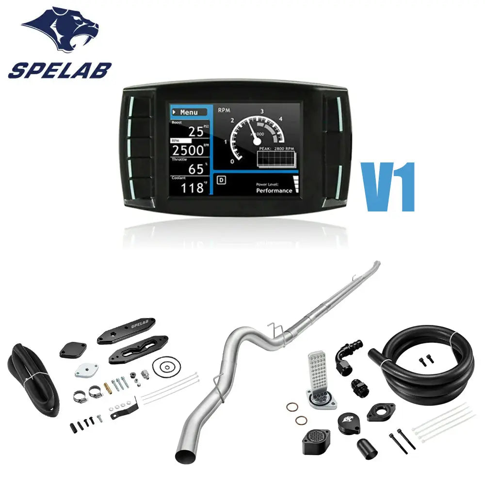 DPF/DEF/EGR/CCV Delete 2011-2019 6.7L Powerstroke All-in-One Kit |SPELAB