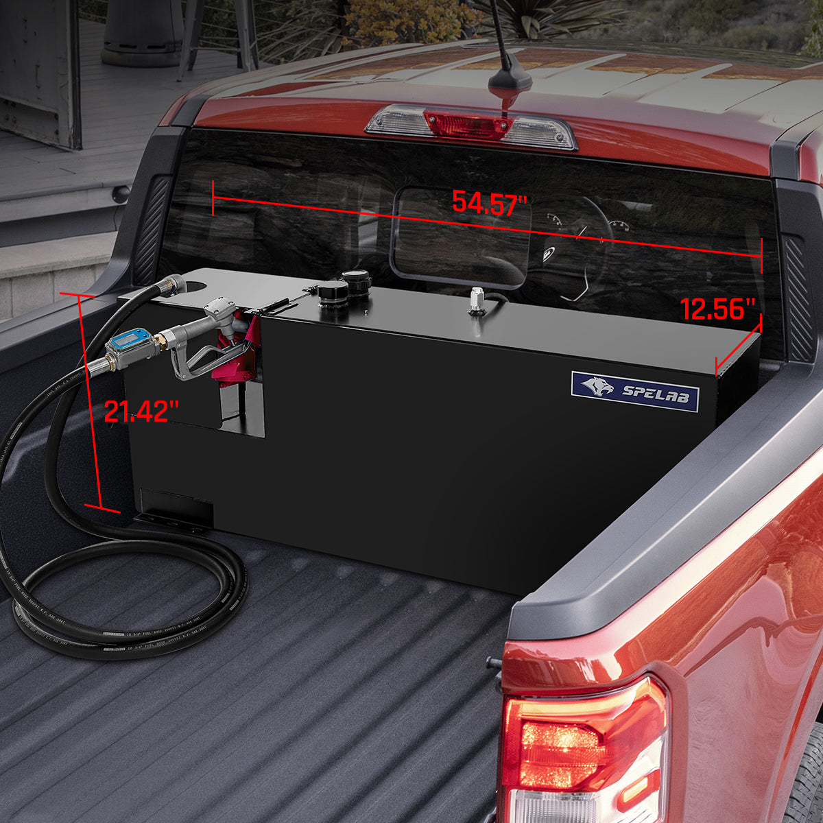 50 Gallon Fuel Transfer Tank for Gas Diesel Kerosene | SPELAB