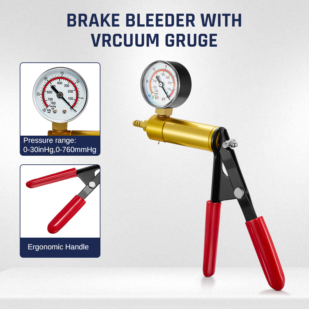 Brake Bleeder and Vacuum Pump Kit |SPELAB-4