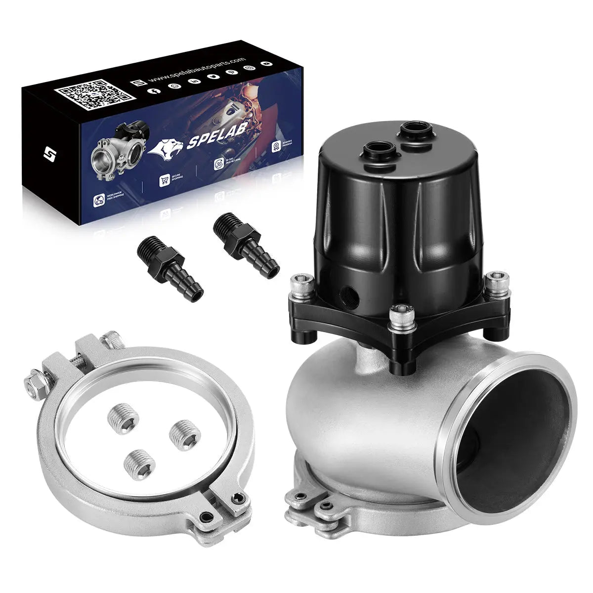 SPELAB 6Psi 66mm Piston Style Turbo Wastegate Gen2