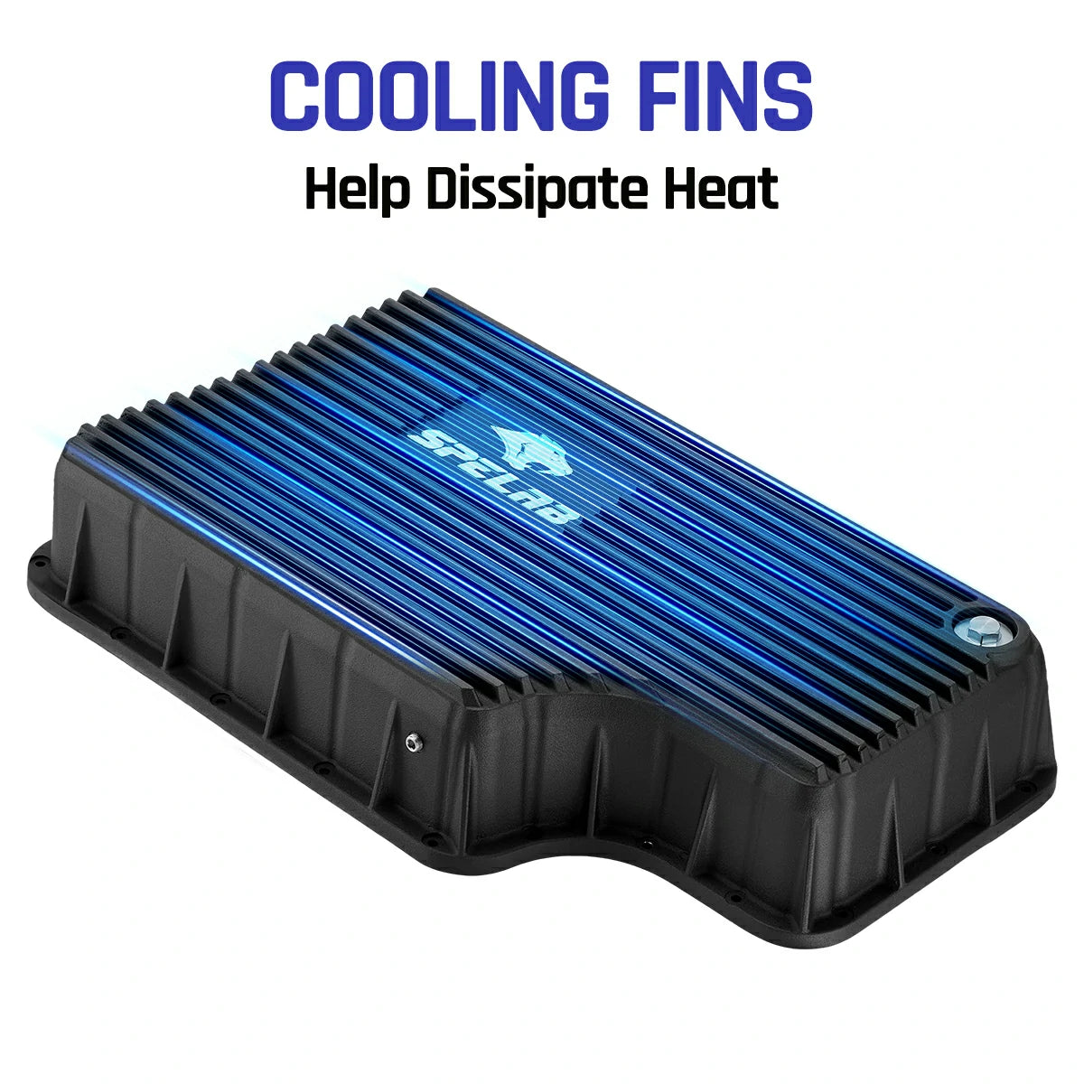 6R140 Transmission Pan for 2011-2019 Ford 6.7L Powerstroke F250 F350 F450 |SPELAB-4