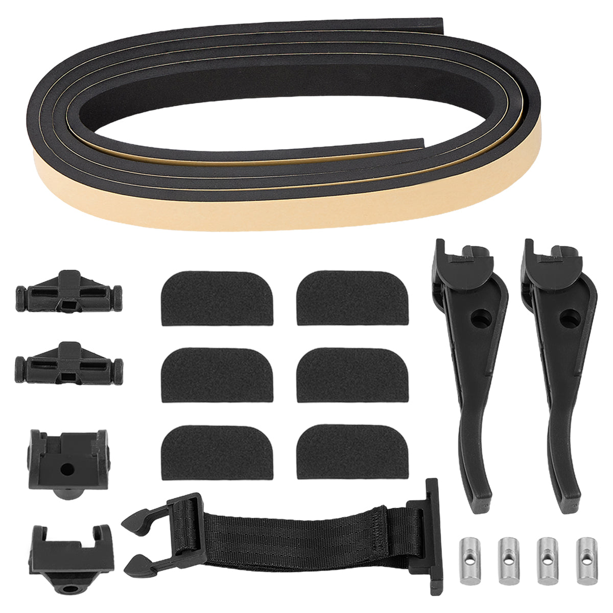 Hard Folding Truck Bed Tonneau Cover for Ford Super Duty 6.8 FT Standard Box | SPELAB