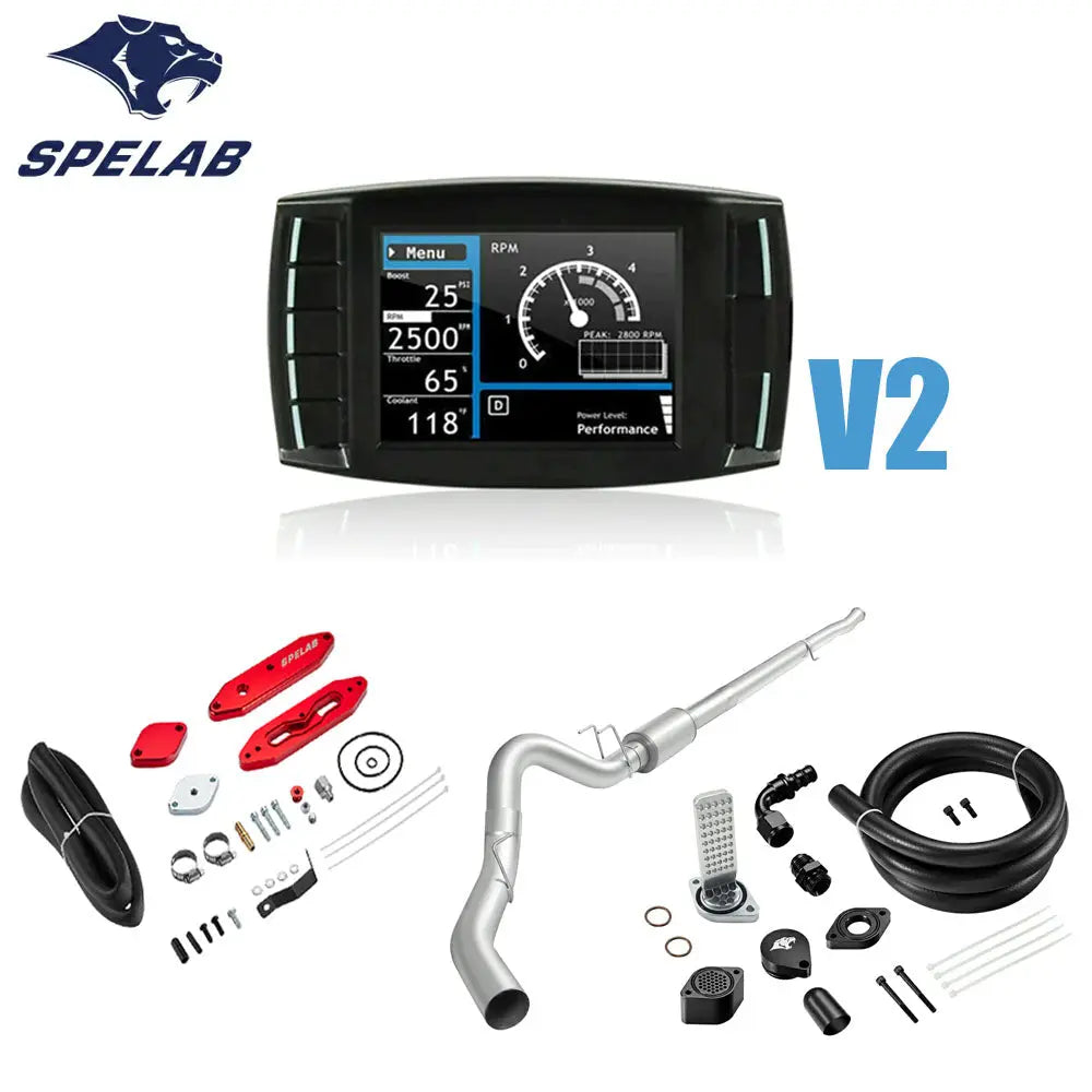 DPF/DEF/EGR/CCV Delete 2011-2019 6.7L Powerstroke All-in-One Kit |SPELAB