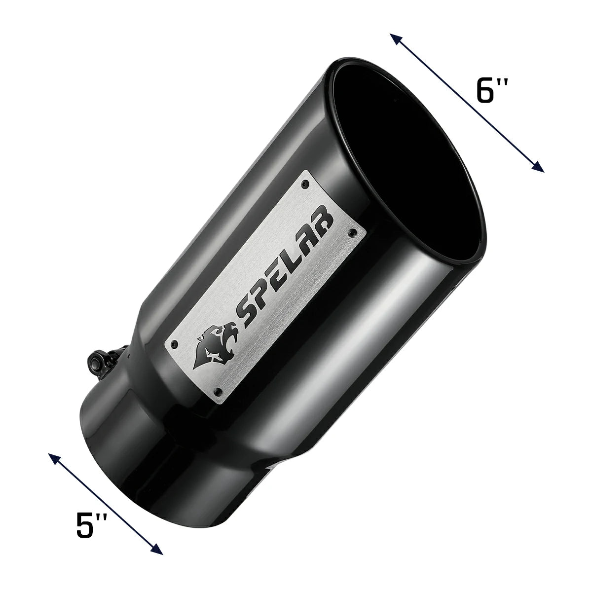 5'' DPF Back Exhaust Single Side Exit for 2013-2025 Dodge Ram 2500/3500 6.7L Diesel Filter-Back Exhaust