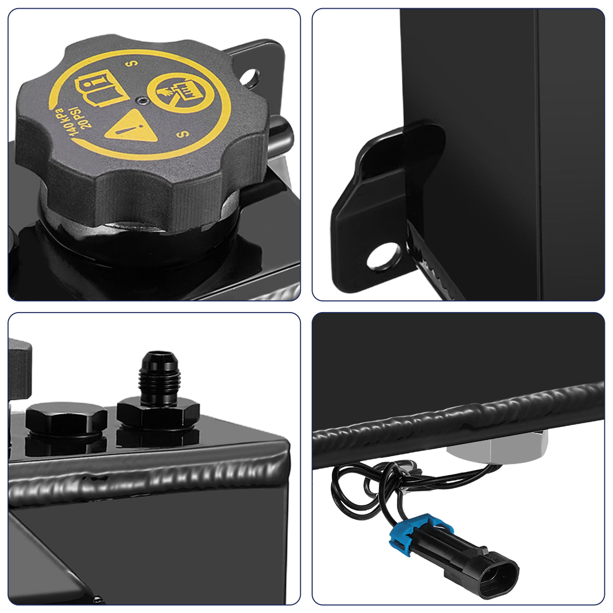 Coolant Reservoir for 2013-2018 Dodge Ram 6.7L Diesel Coolant Overflow Tank | SPELAB