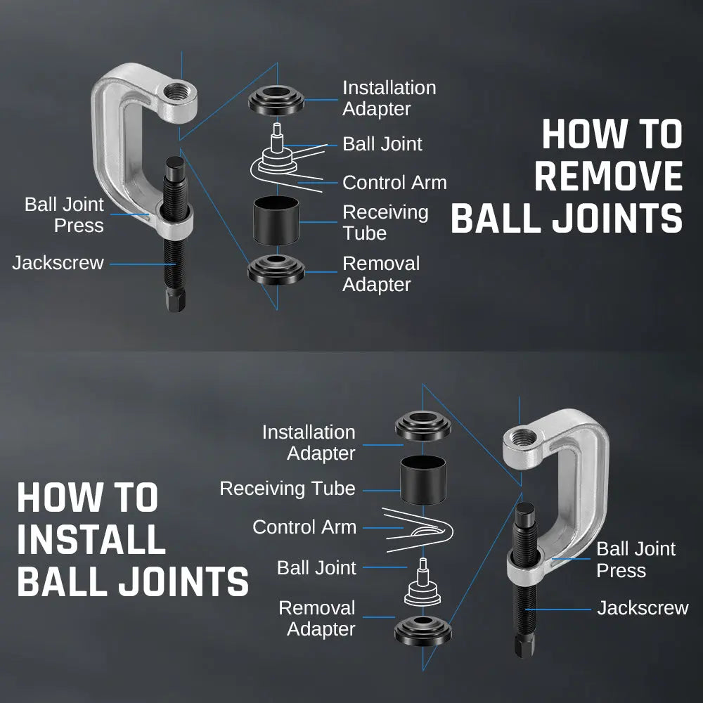 Ball Joint Service Kit for 2WD and 4WD VehiclesSPELAB
