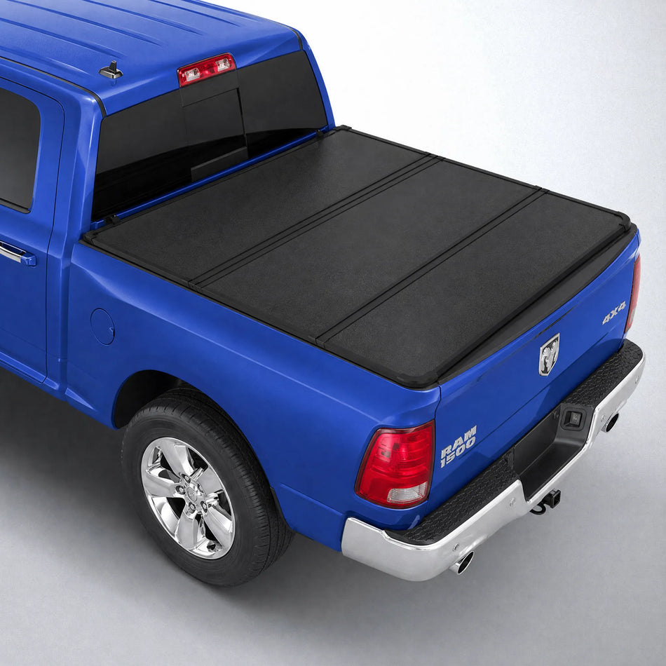 Hard Tri-Fold Tonneau Cover 5.7/6.4 ft for 2009-2026 Dodge Ram 1500/2500/3500 | SPELAB