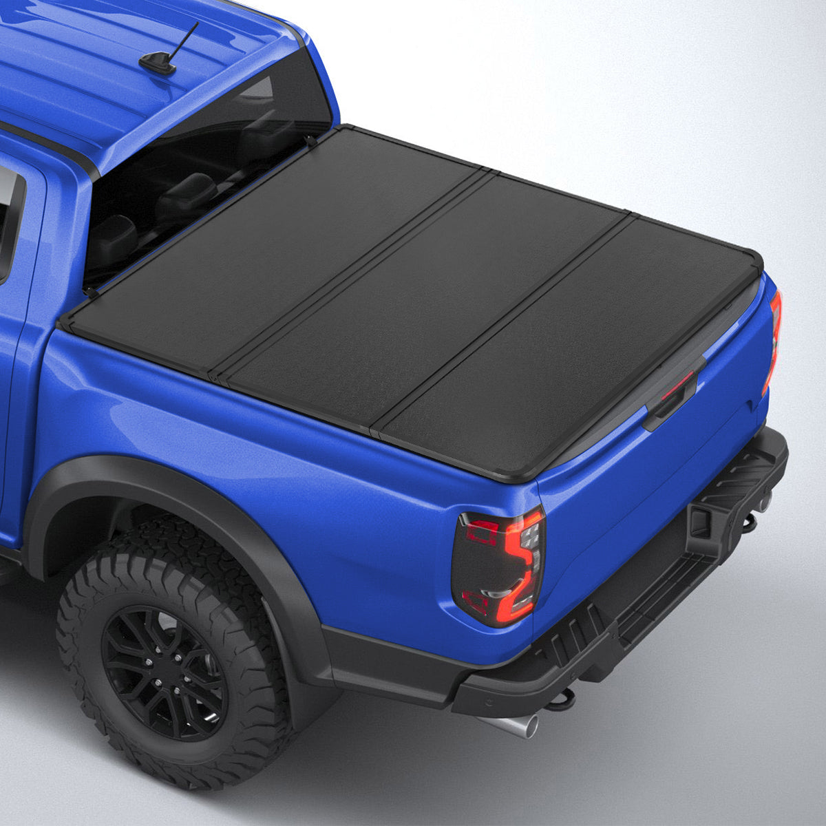 Hard Tri-Fold Tonneau Cover 5.10 ft for 2019-2025 Chevy Silverado & GMC Sierra 1500 | SPELAB