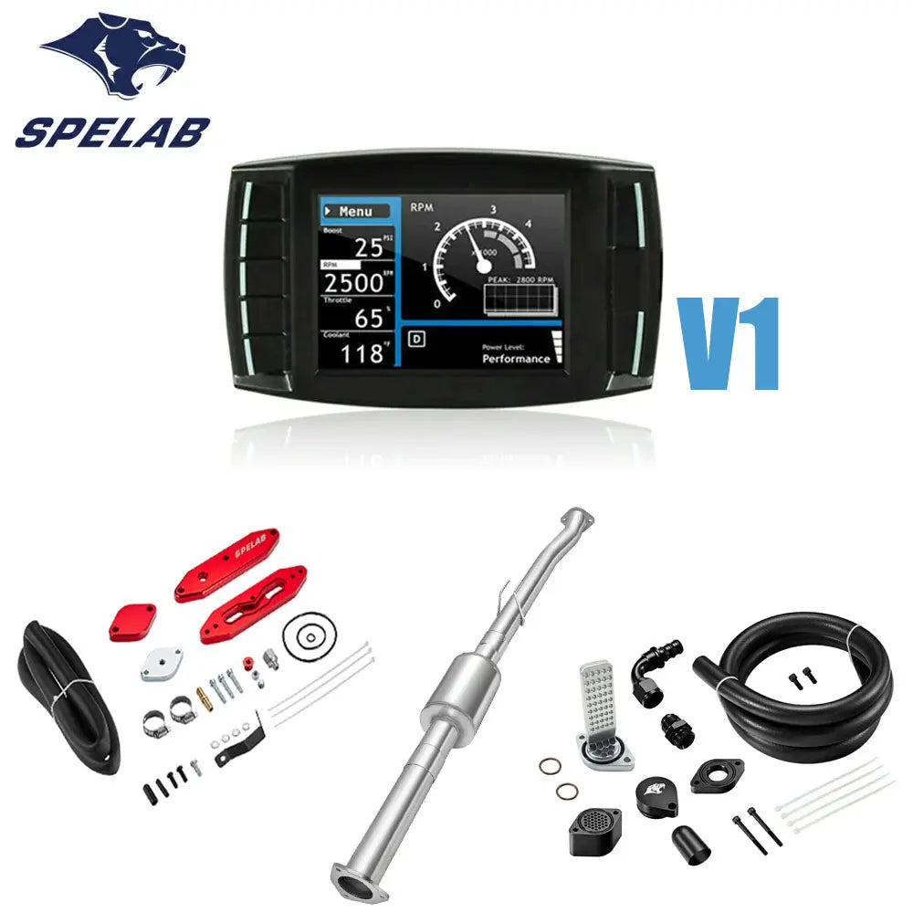 DPF/DEF/EGR/CCV Delete 2011-2019 6.7L Powerstroke All-in-One Kit |SPELAB