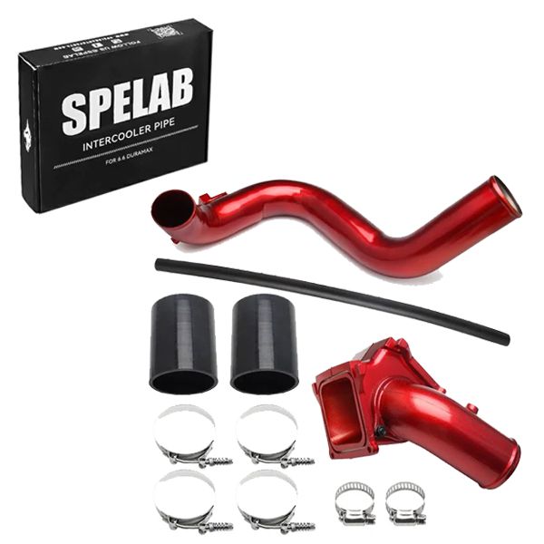 Y-Bridge Cold Intercooler Pipe for 2006-2010 LBZ/LMM 6.6 Duramax SPELAB