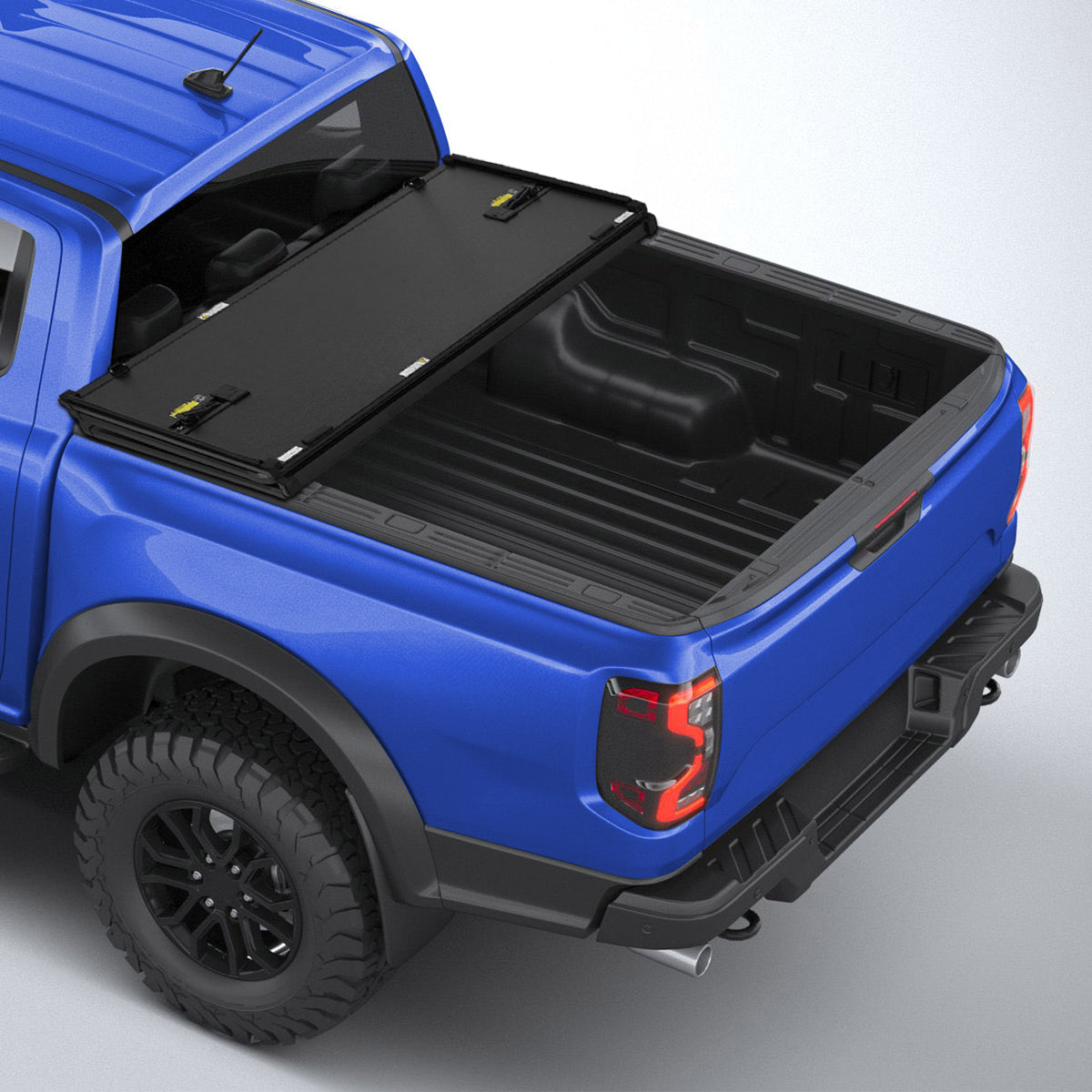 Hard Folding Tonneau Cover 6.8 ft for 1999–2025 Ford F250 F350 Super Duty | SPELAB