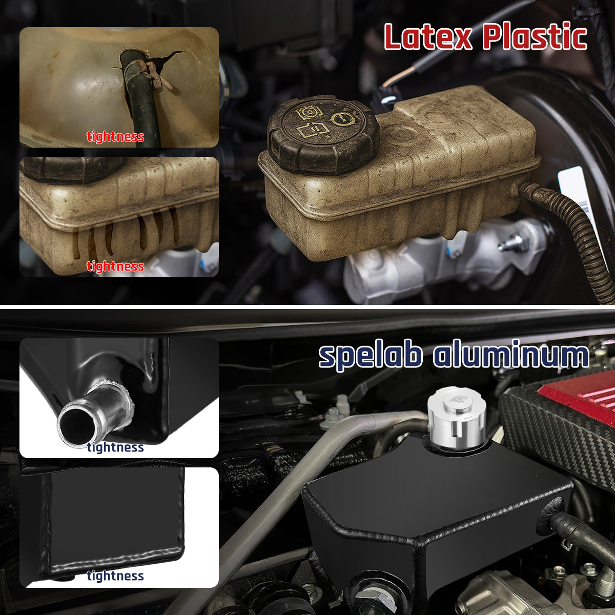 Coolant Reservoir for 2011-2016 LML 6.6L Duramax Coolant Overflow Tank | SPELAB