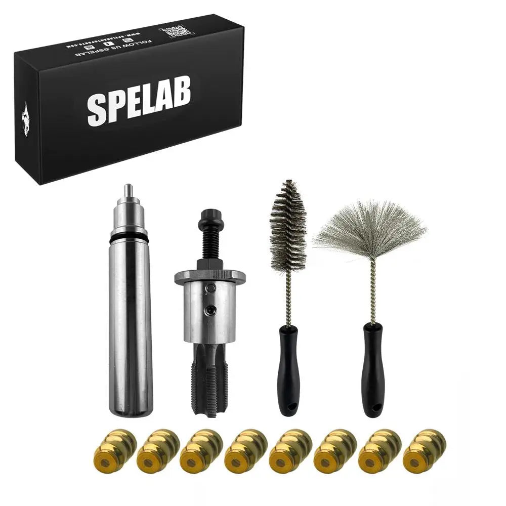 SPELAB 1994-2003 7.3L Ford Fuel Injector Sleeve Cup Removal Installer Remove Tool Kit F4TZ9F538A