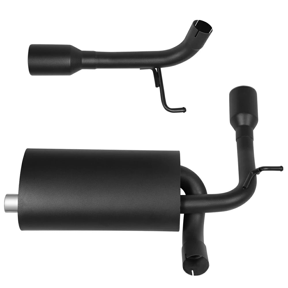 Axle-Back Cat-back Exhaust for 2007-2023 2.0/3.6 Jeep Wrangler JL w/Muffler Tip
