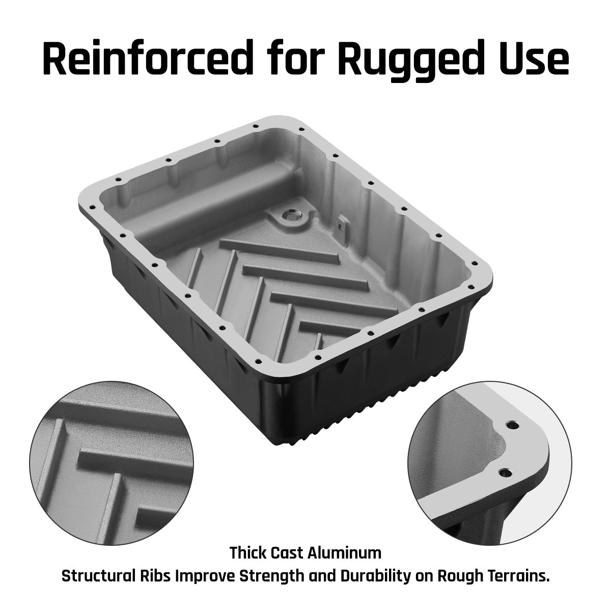 AS69RC Transmission Pan for 2013–2024 Dodge RAM 2500/3500 6.7L | SPELAB