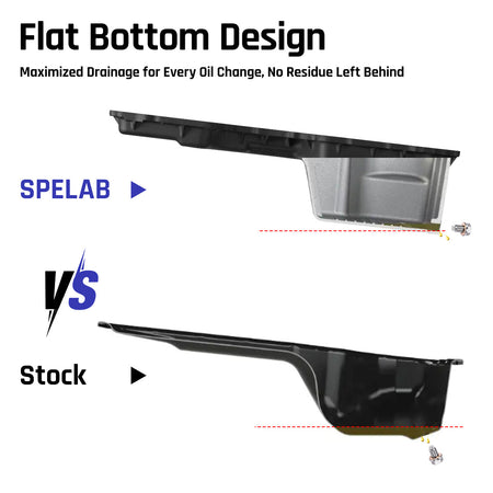 Oil Pan for 2017-2019 Chevrolet/GMC 2500HD 3500HD 6.6L Duramax | SPELAB