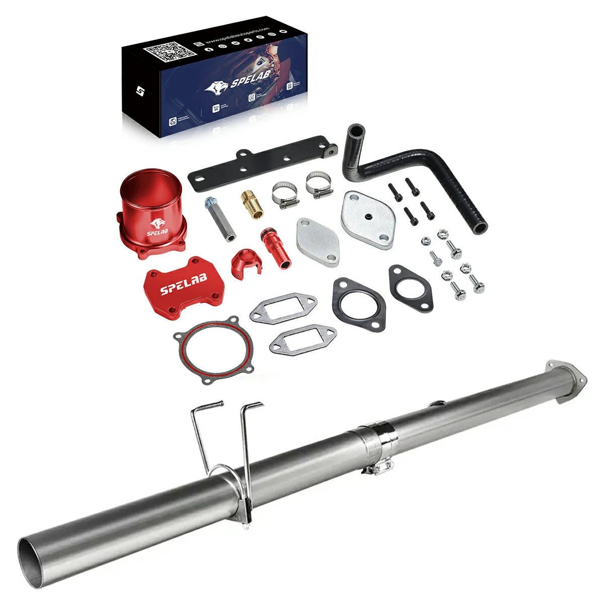 EGR Delete Kit For 2013-2018 Dodge Ram 6.7L Diesel Cooler & Throttle Valve | SPELAB