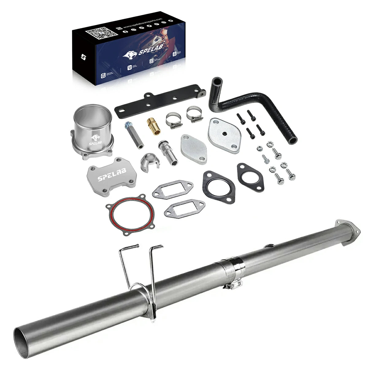 EGR Delete Kit For 2013-2018 Dodge Ram 6.7L Diesel Cooler & Throttle Valve | SPELAB