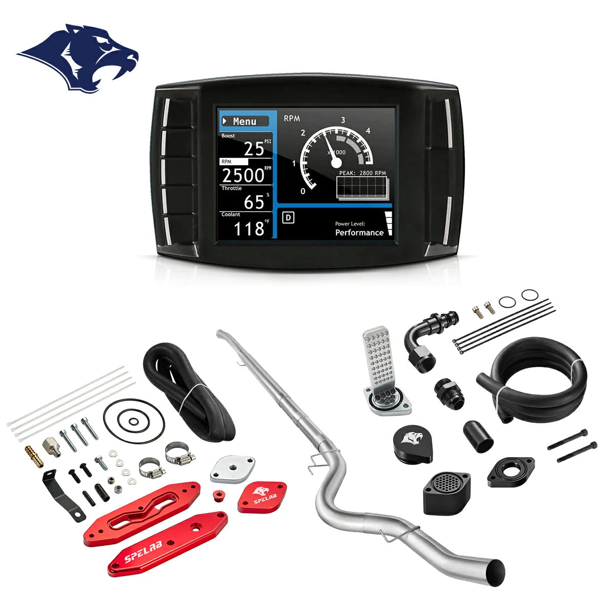 SPELAB DPF/DEF/EGR/CCV Delete 2011-2019 6.7L Powerstroke All-in-One Kit