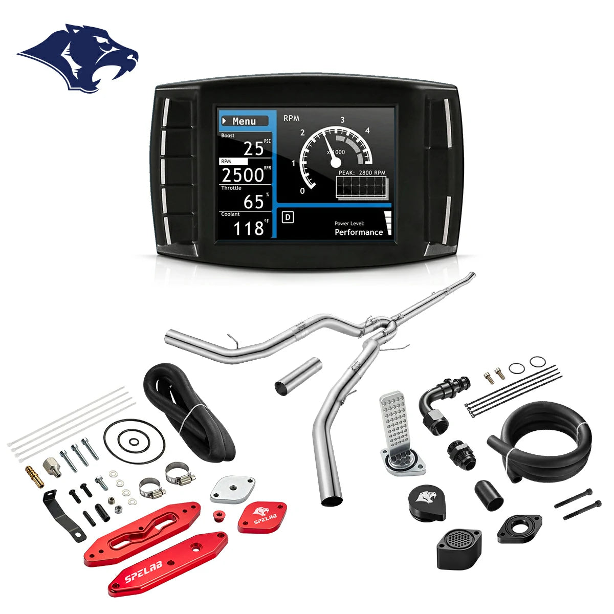 SPELAB DPF/DEF/EGR/CCV Delete 2011-2019 6.7L Powerstroke All-in-One Kit