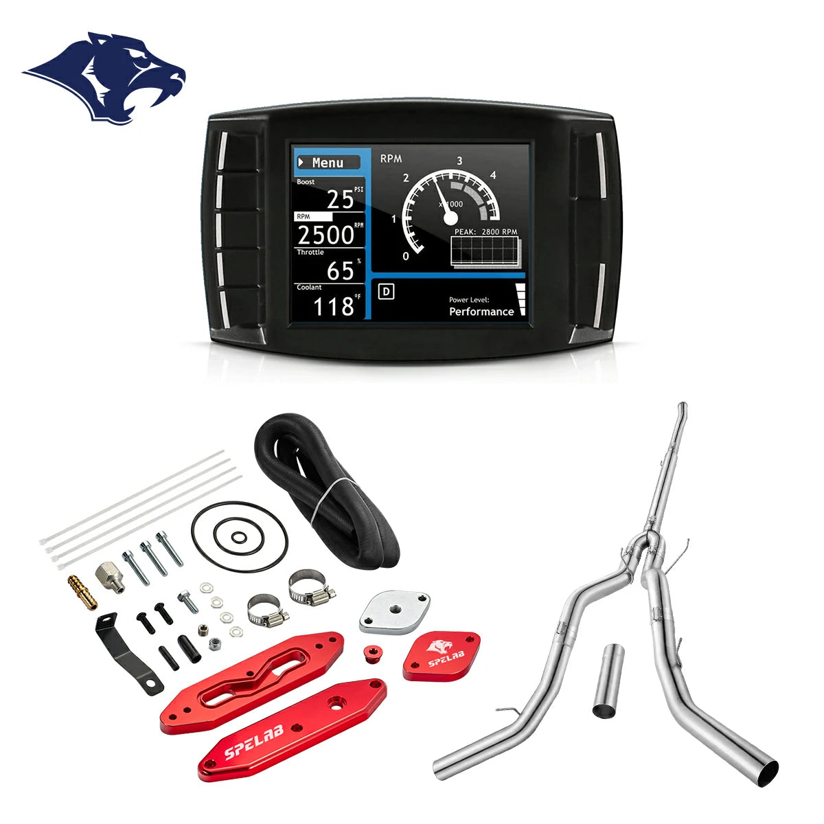 SPELAB DPF/DEF/EGR/CCV Delete 2011-2019 6.7L Powerstroke All-in-One Kit