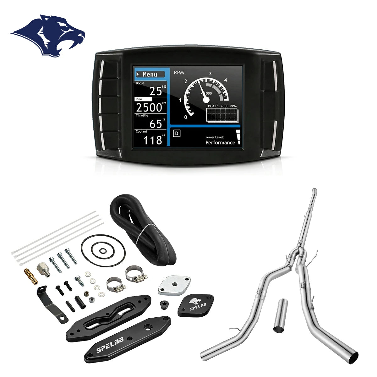 SPELAB DPF/DEF/EGR/CCV Delete 2011-2019 6.7L Powerstroke All-in-One Kit