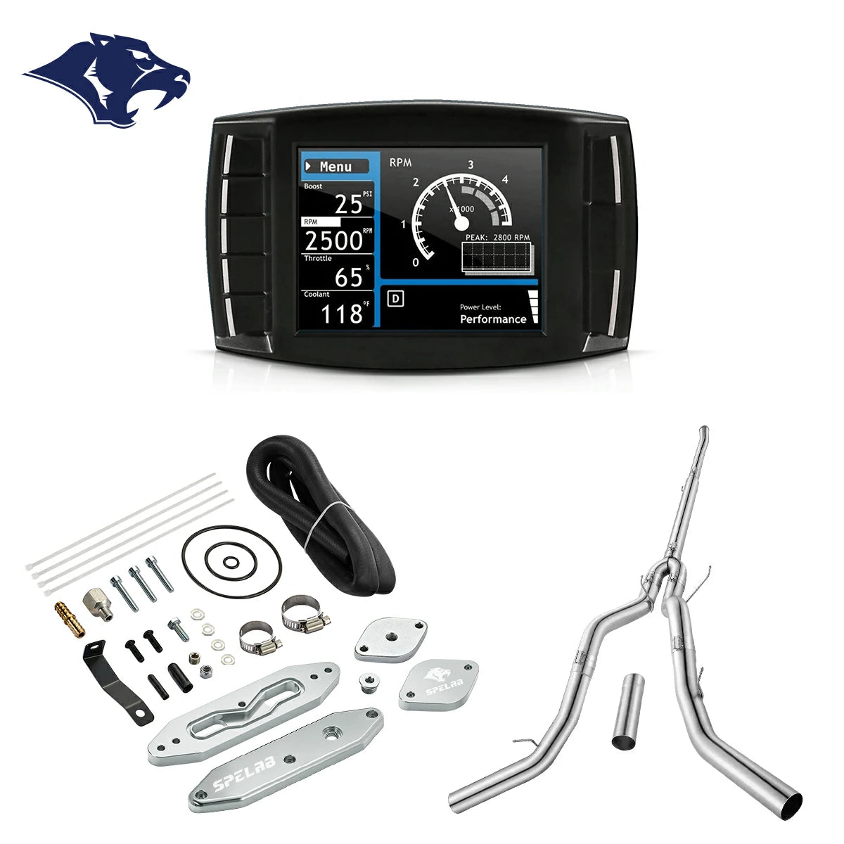 SPELAB DPF/DEF/EGR/CCV Delete 2011-2019 6.7L Powerstroke All-in-One Kit