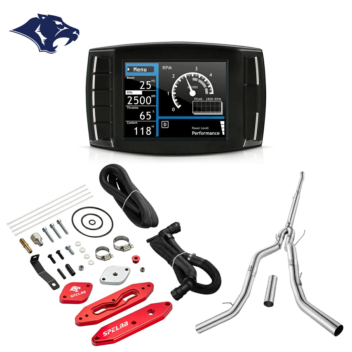 SPELAB DPF/DEF/EGR/CCV Delete 2011-2019 6.7L Powerstroke All-in-One Kit