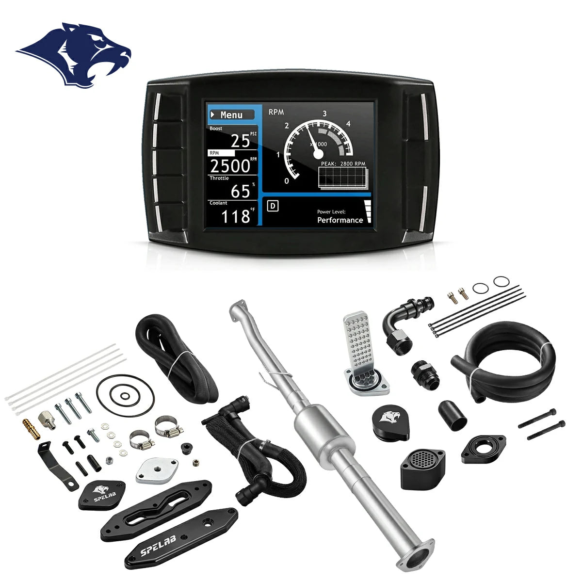 SPELAB DPF/DEF/EGR/CCV Delete 2011-2019 6.7L Powerstroke All-in-One Kit