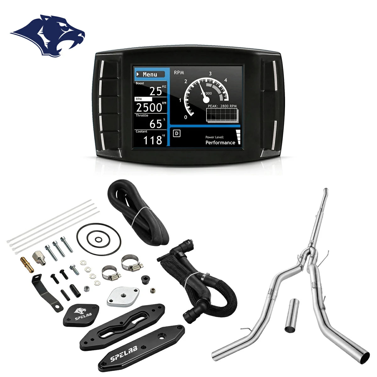 SPELAB DPF/DEF/EGR/CCV Delete 2011-2019 6.7L Powerstroke All-in-One Kit