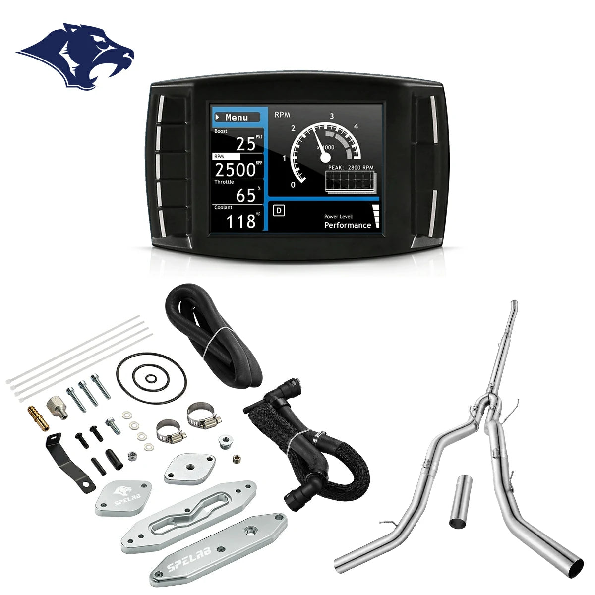 SPELAB DPF/DEF/EGR/CCV Delete 2011-2019 6.7L Powerstroke All-in-One Kit