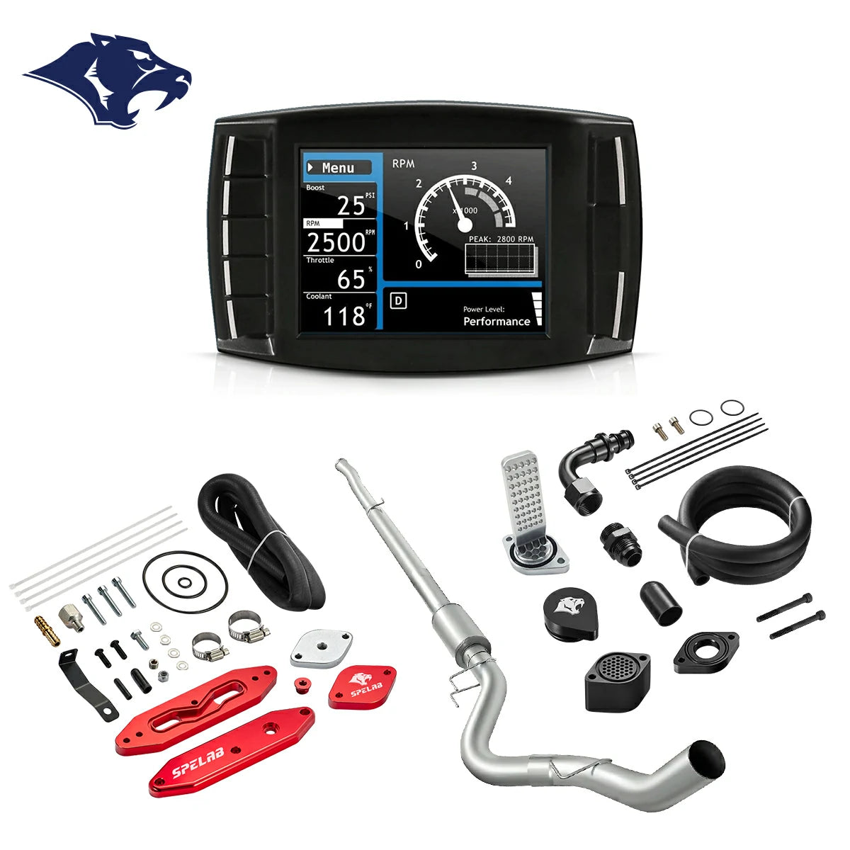 SPELAB DPF/DEF/EGR/CCV Delete 2011-2019 6.7L Powerstroke All-in-One Kit