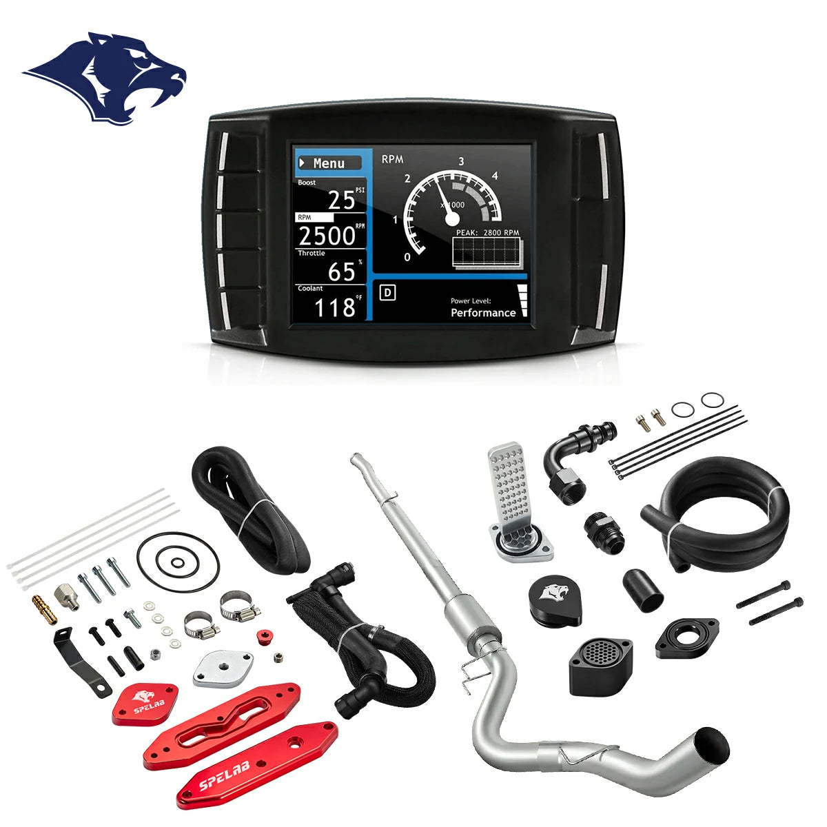 SPELAB DPF/DEF/EGR/CCV Delete 2011-2019 6.7L Powerstroke All-in-One Kit