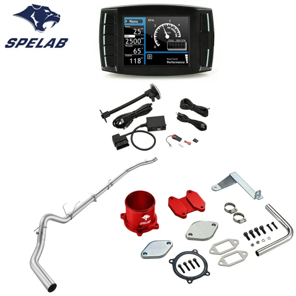 DPF/DEF/EGR Delete 2007.5-2009 Dodge Ram 2500 3500 6.7L Diesel All-in-One Kit |SPELAB
