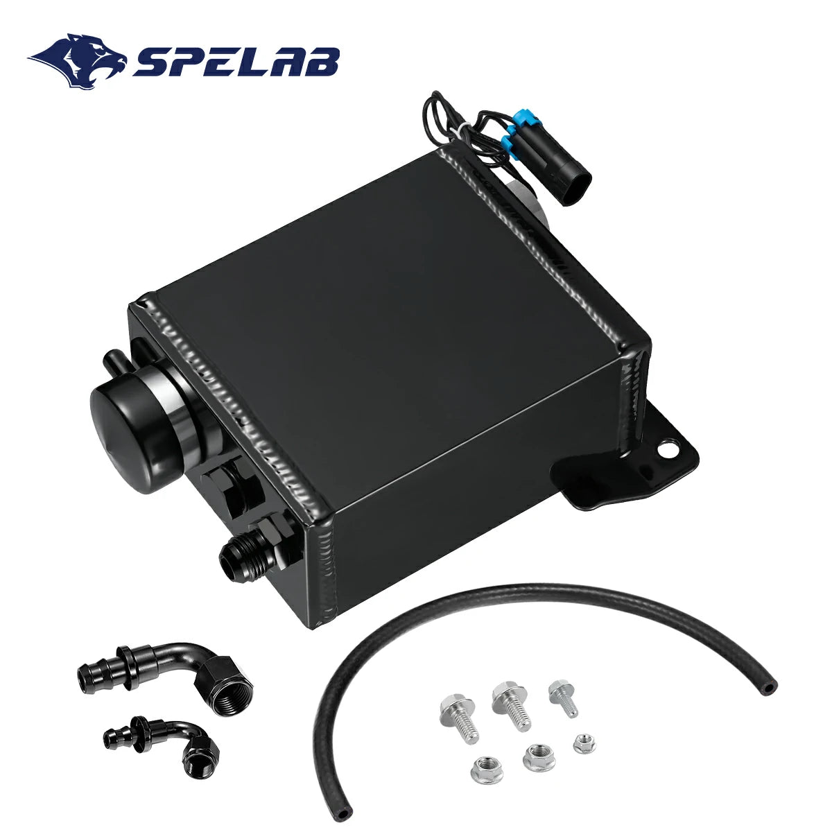 Aluminum Coolant Reservoir (Degas) for 2013-2018 Dodge Ram 6.7L Cummins|SPELAB-5