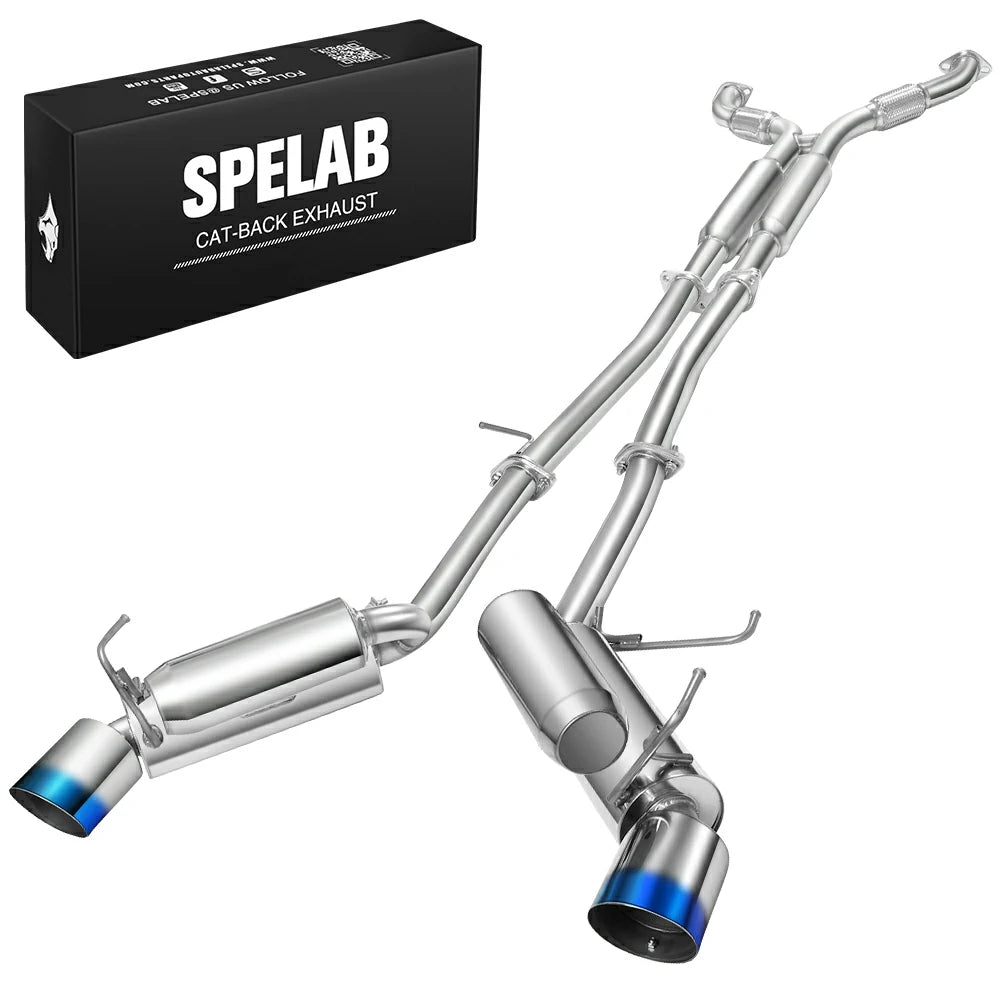 Cat-Back Exhaust 4.5" Dual Tips for 2003-2008 Nissan 350Z | SPELAB
