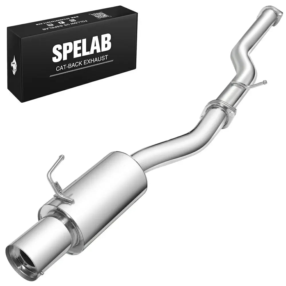 Custom Single Exit Cat-Back Exhaust For 350Z, G35, G37, Q50 – Stainless Steel With Hardware