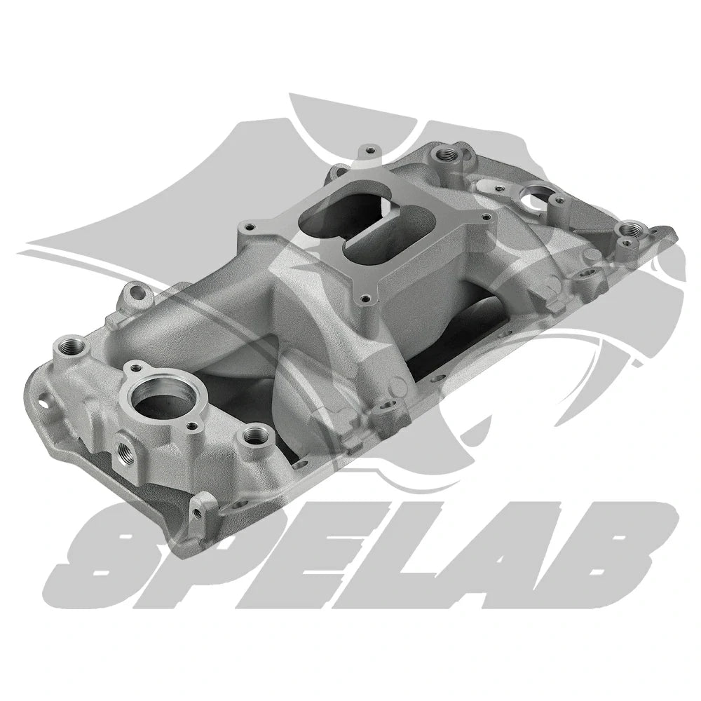 Chevy Big Block V8 Crosswind Intake Manifold (Aluminum)--3026S| SPELAB