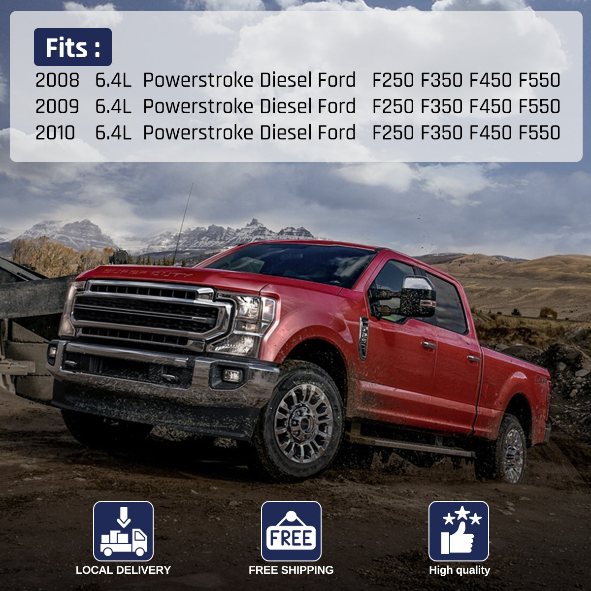 Coolant Reservoir (Degas) for 2008-2010 Ford 6.4L Powerstroke |SPELAB-15