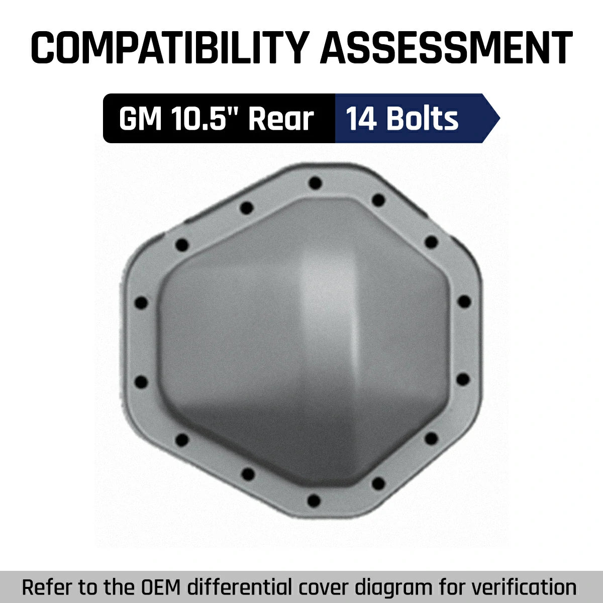 Differential Cover For GM 10.5″ 14 Bolts Rear Axle| SPELAB-879